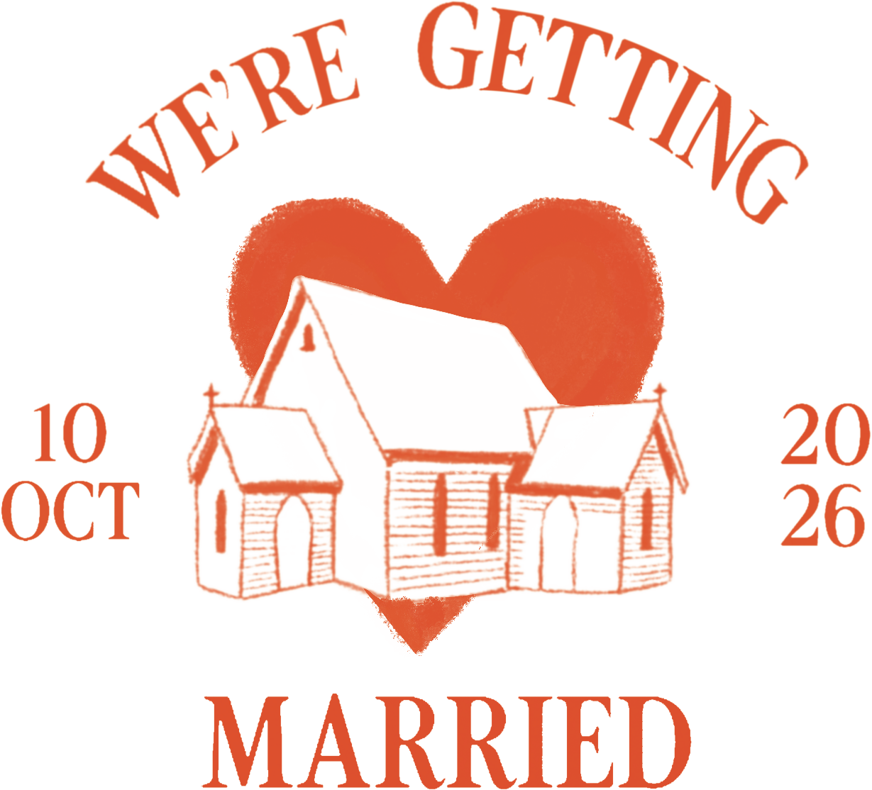 We're Getting Married &mdash; 10 Oct 2026